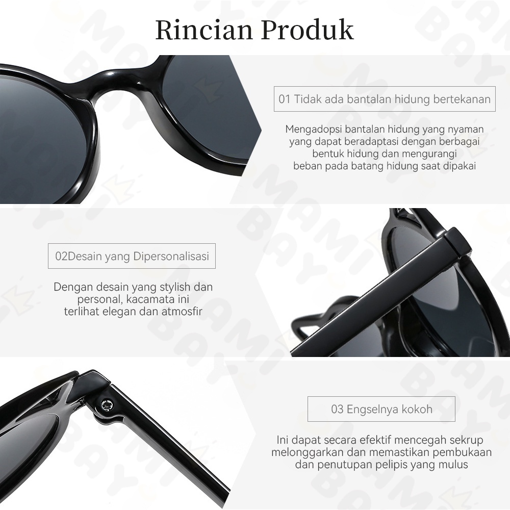 OKEYI Kacamata Hitam Anak-Anak Telinga Kucing/Kacamata Anak Kucing lucu Kids Sunglasses