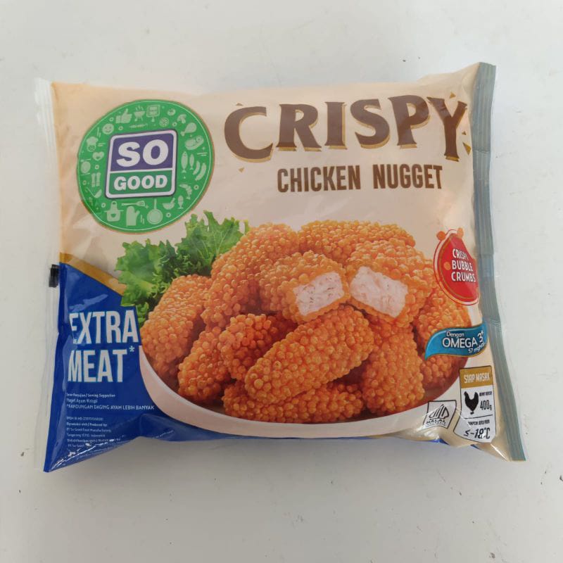 

SO GOOD crispy nugget 400gr