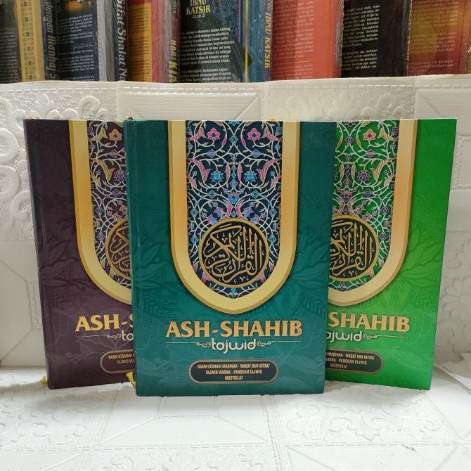Alquran Ash Shahib Tajwid A4, Non Terjemah Alquran Ashahib Utsmani