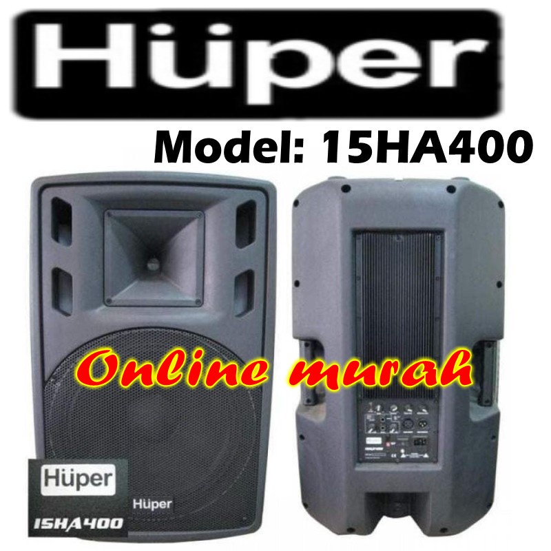 speaker aktif huper 15 ha400 15ha400 15ha 400 1 buah / 1 psc