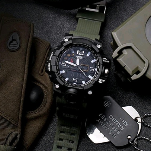 BISA COD - JAM TANGAN PRIA SPORT / JAM TANGAN LAKI-LAKI SPORT / JAM TANGAN ANTI AIR / JAM TANGAN SPO