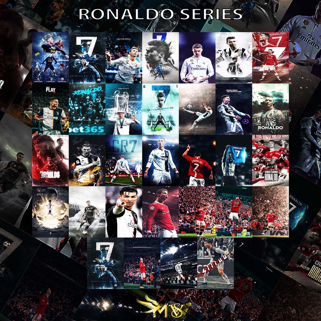 Jual Poster Dingding Aesthetic Poster Ronaldo Poster Bola Murah Isi Lembar Shopee