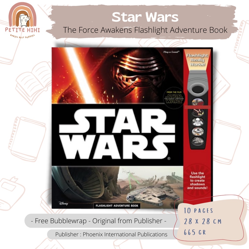 BBW - Star Wars The Force Awakens Flashlight Adventure Sound Book