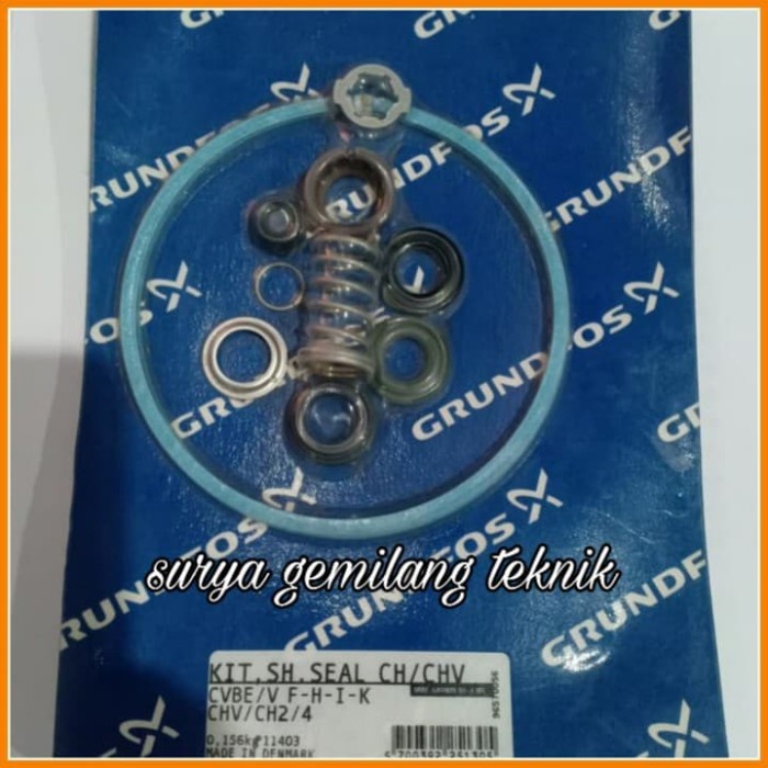 Seal Pompa Grundfos Ch 2/4 Mechanical Seal Shaf Pompa Air Grundfos