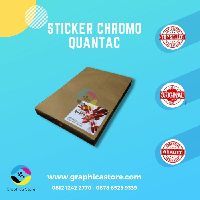 

QUANTAC Sticker Chromo Premium Gloss A3+
