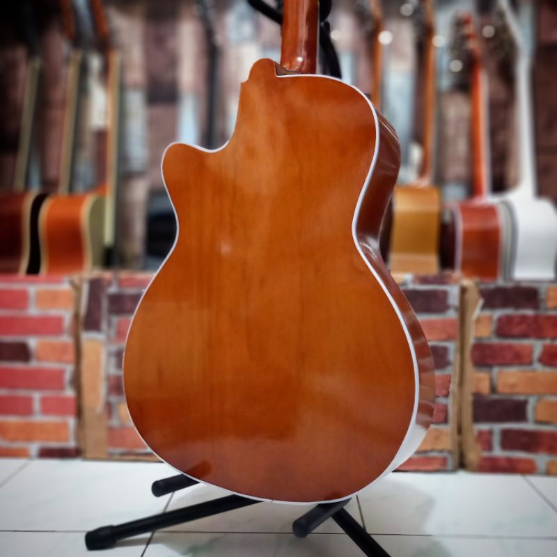 Gitar Akustik Custom Cort Tanem Besi (Bonus Lengkap)