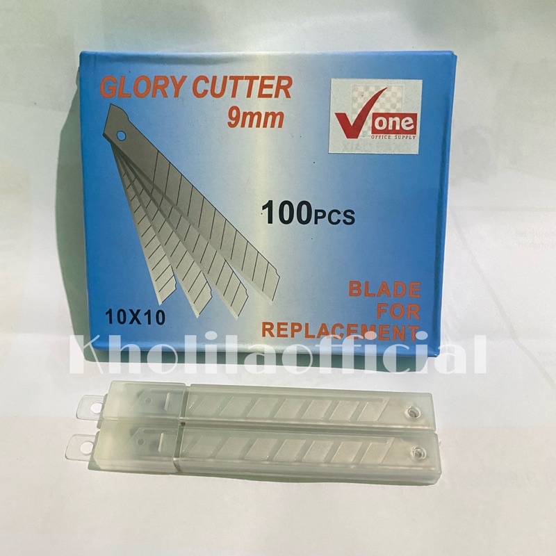 

ISI CUTTER V-ONE KECIL ISI 100 PCS
