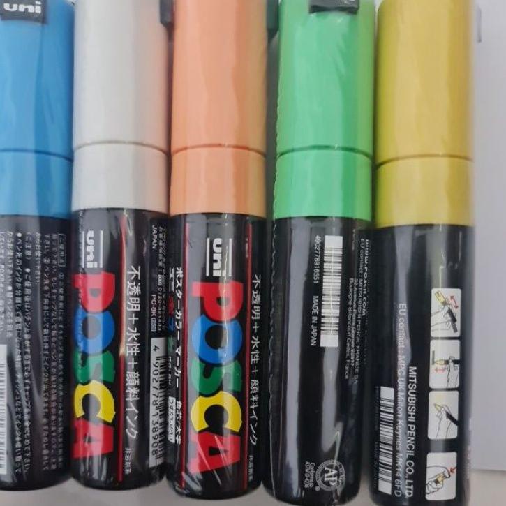 

Trendy posca pc8 & pc7 라마