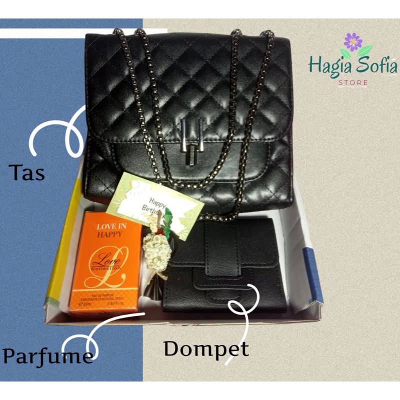 Hampers Tas Wanita / Kado Ulang Tahun Pernikahan Anniversary