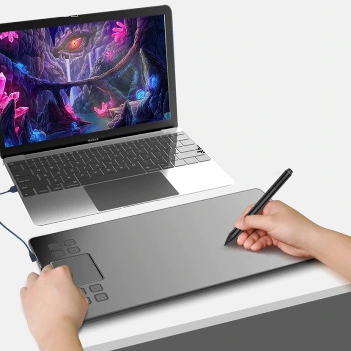 VEIKK A50 Graphics Menggambar Tablet Digital Pen 8192 Sensitivitas