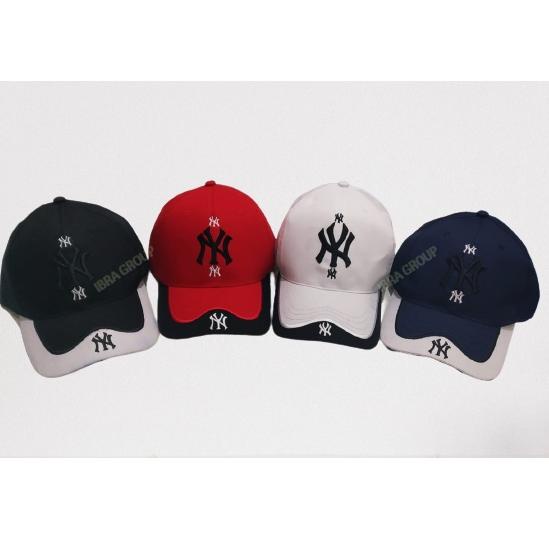 (B-F8F-♥☞) TOPI CAPS BASEBALL NY DUAL TONE TOPI PRIA DISTRO SPORTY TOPI SEPEDA 2021 IBRA SHOP siap d