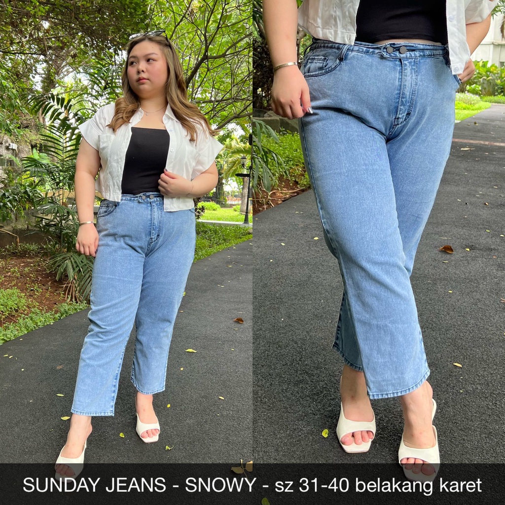 CELANA JEANS WANITA BF SUNDAY -SYSCLOTHIER