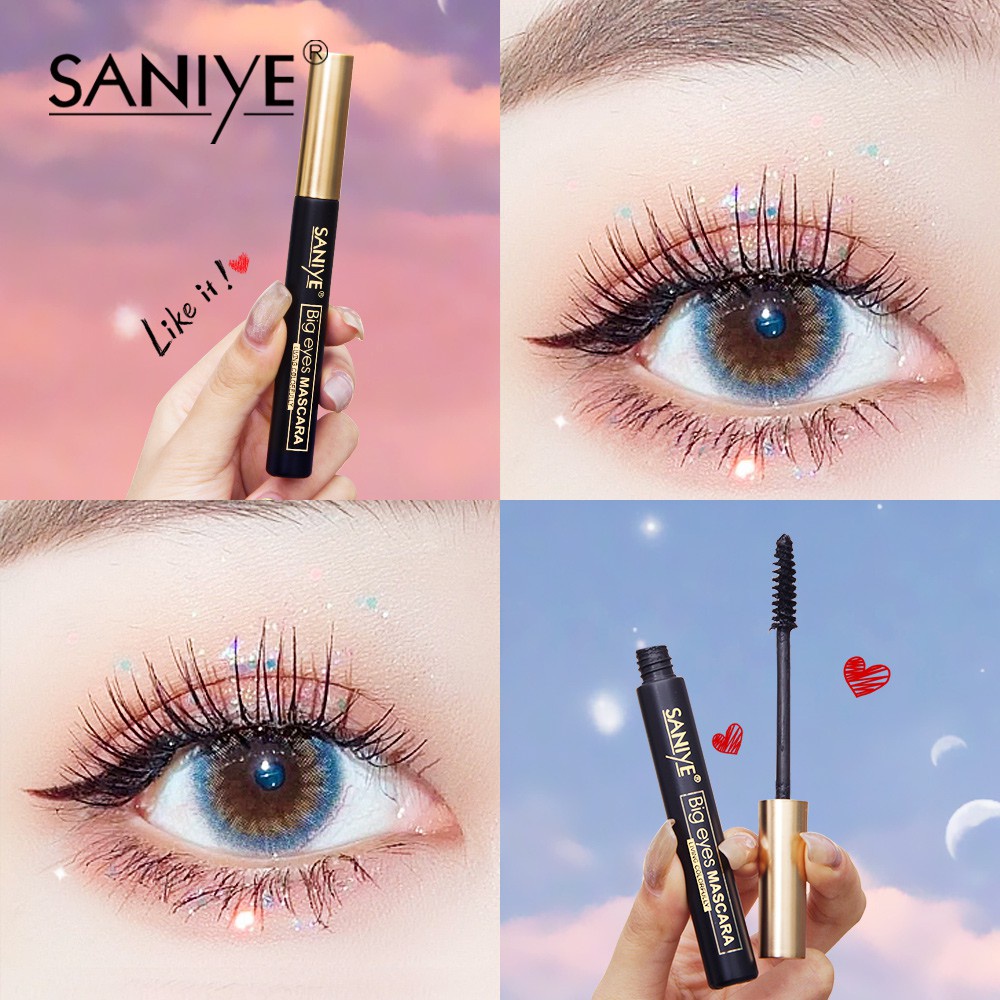 ❤ MEMEY ❤ SANIYE Big Eyes Mascara Waterproof M1048 ✔️BPOM