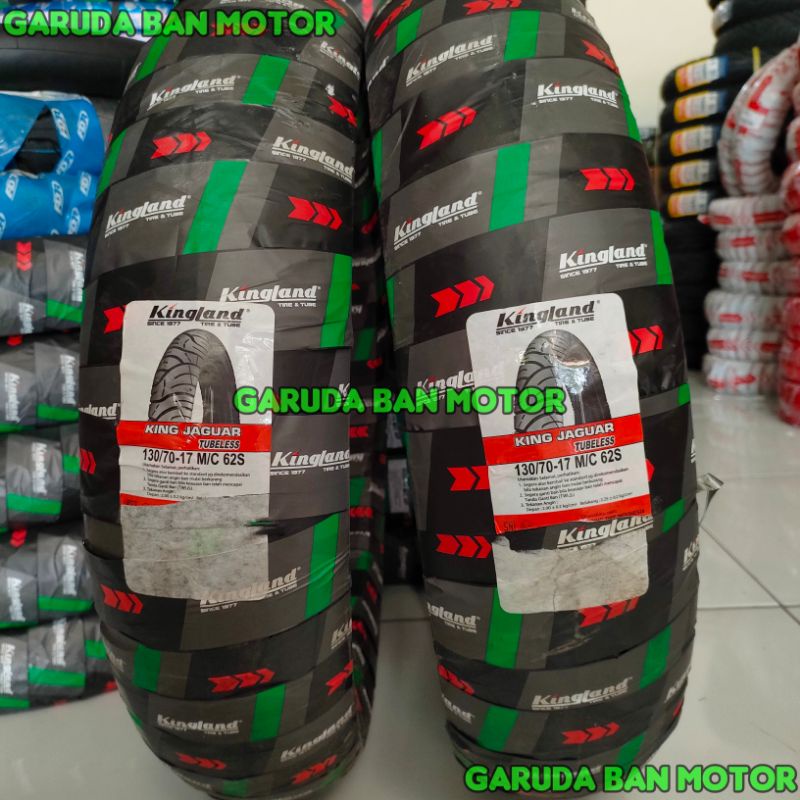 BAN MOTOR KINGLAND 130/70 RING 17 TUBLESS