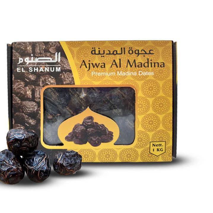 

FREE ONGKIR![COD] Kurma Ajwa 1kg Premium Elshanum / Kurma Ajwa Premium Madina Dates / Kurma Nabi Asli Madina Madinah|RA5