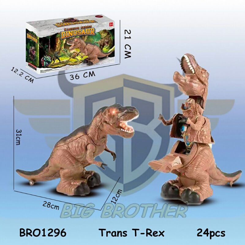 Mainan Anak Dinosaurus T-REX Transformer/Dinosaurus Bisa Jadi Robot
