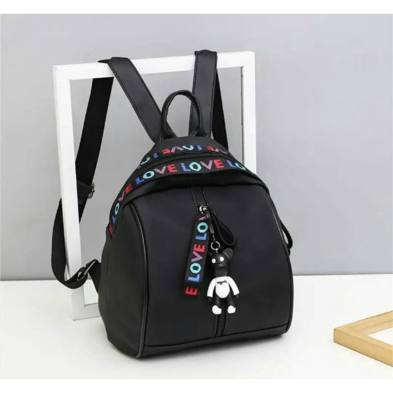 TAS RANSEL WANITA LOVE FASHION