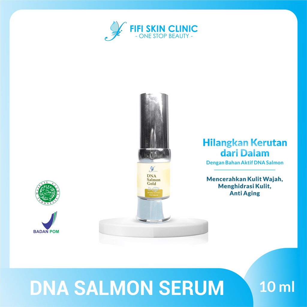 FI DNA SALMON GOLD dr Fifi Festiany FIFI SKIN CLINIC / Serum Anti Aging After Tindakan Skin Booster