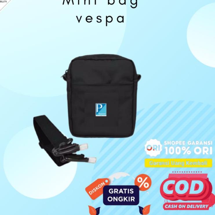 MRS.10De22ᴹ ▫ Piaggio Club Vespa Bag Tas pria tas slingbag pria tas vespa tas motor tas mini tas ves