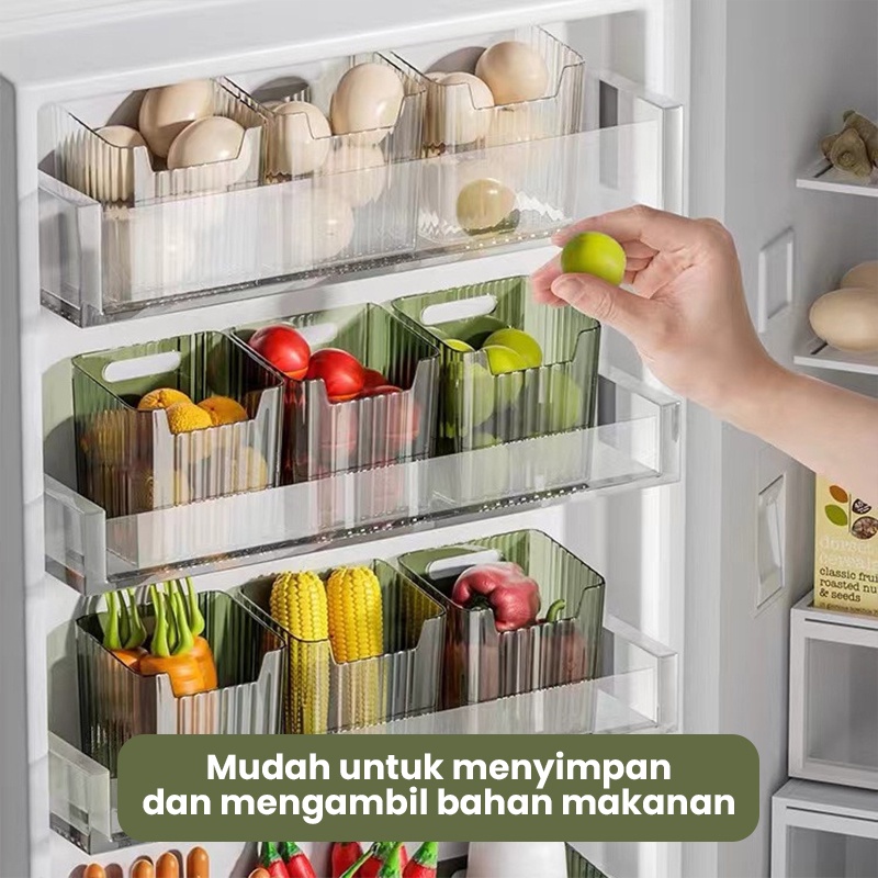 Greenland Tempat Makanan Toples Kotak Bening Kotak Tempat Penyimpanan Kacang Snack Makan Keep Fresh Kotak Makanan Toples Serbaguna HSB147