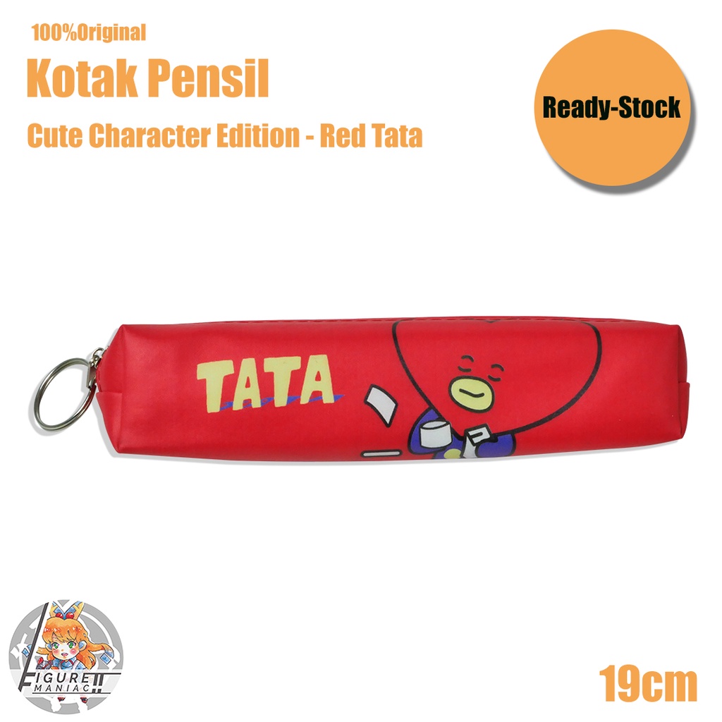 KOTAK PENSIL - MOTIF LUCU BTS BOYBAND KOREA KOTAK PENSIL TATA COOKY CHIMMY KOYA SHOOKI MANG RJ