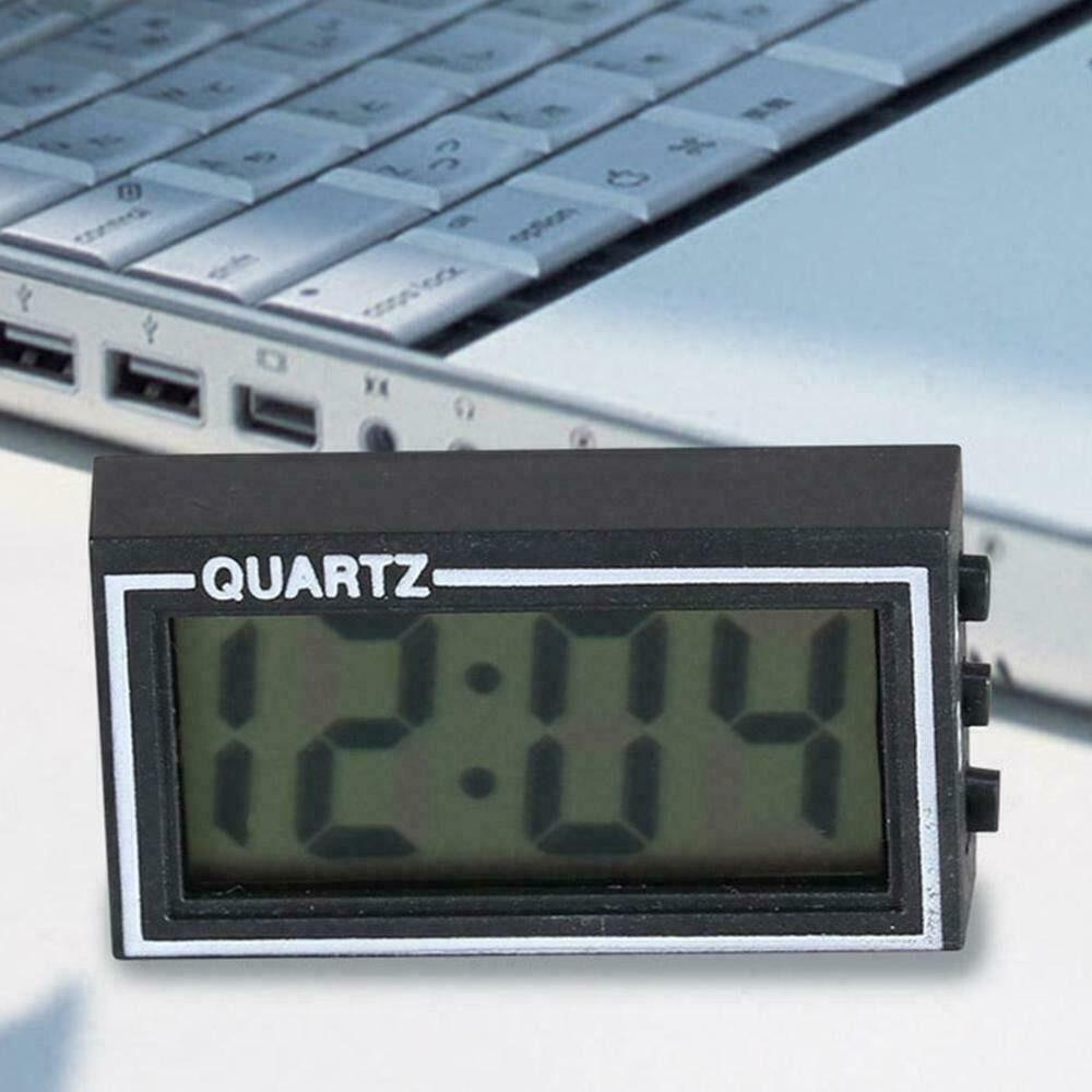 Top Car Digital Clock Mini Jam Elektronik Aksesoris Mobil Rumah