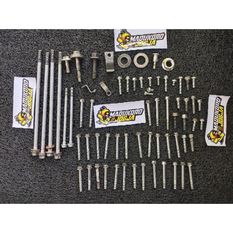 BAUT MESIN KLX DTRACKER 150 SET COPOTAN ORIGINAL