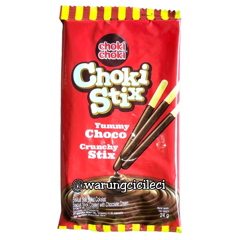 

CHOKI CHOKI - CHOKI STIX - RASA COKELAT 24g