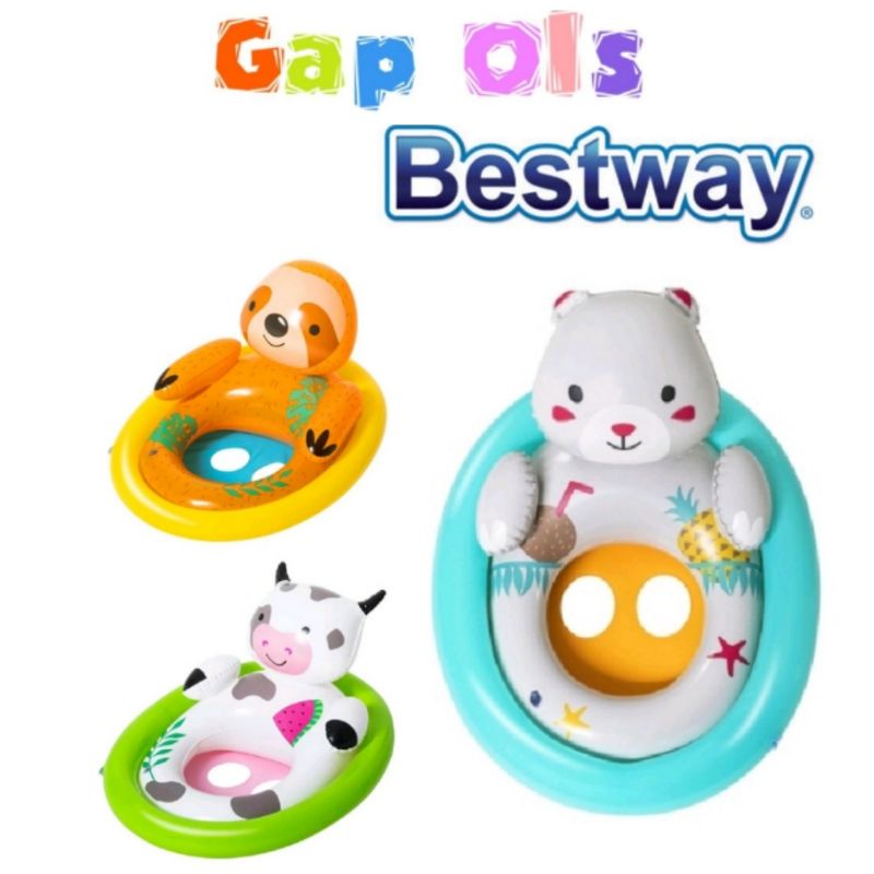 BESTWAY Pelampung Duduk Bestway Pelampung Lubang Kaki Bestway Pelampung Bayi Bestway Pelampung Anak 