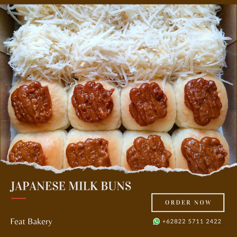 

Japanese Milk Buns isi 16 / 2 varian