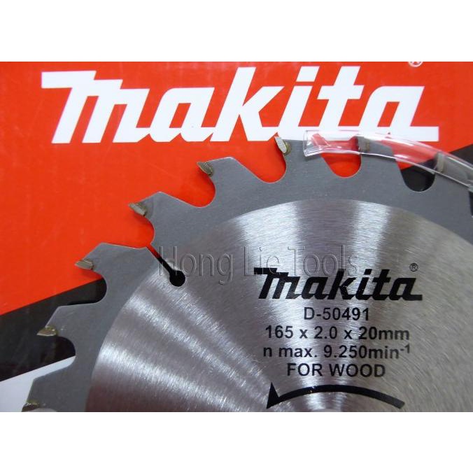 Makita TCT Saw Blade 6" x 24T (Mata Potong Kayu / Gergaji Circle Saw) honglie77 Kualitas Baik