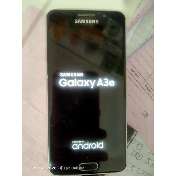 LCD samsung A3 2016 original copotan
