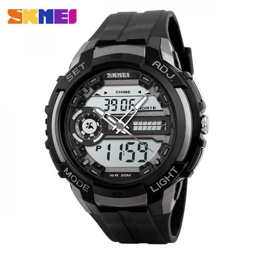 SKMEI 1202 Jam Tangan Pria Analog Digital Sporty Original