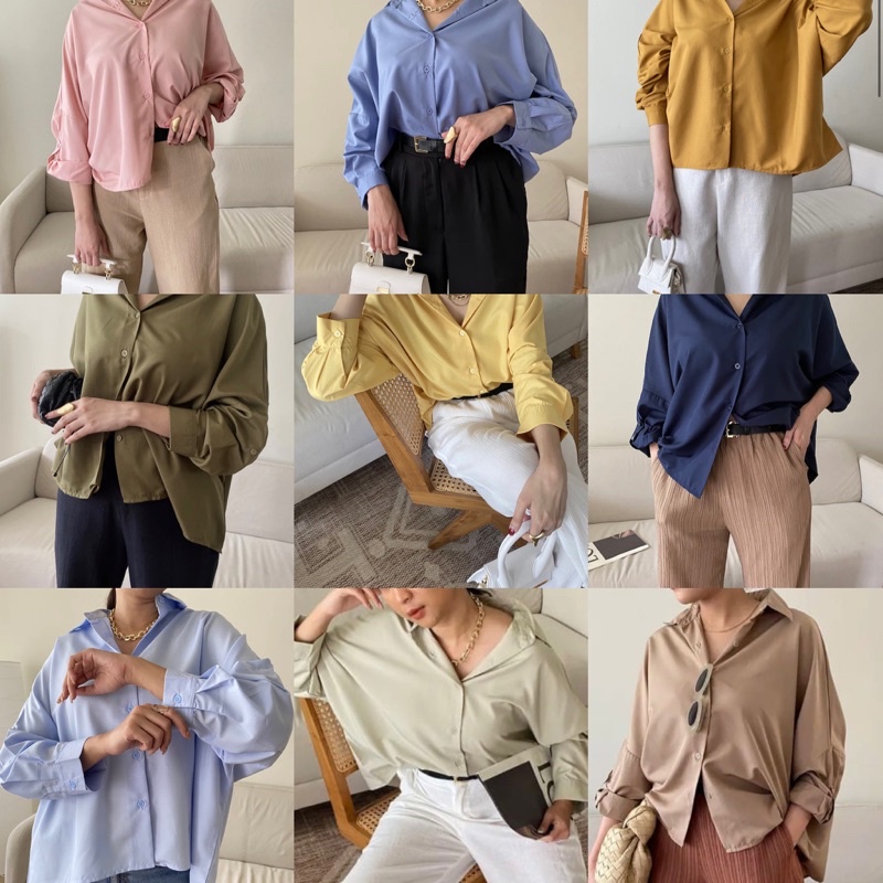 oversized shirt premium new 100% baru original by fashion today fashiontoday 8wood kemeja oversize