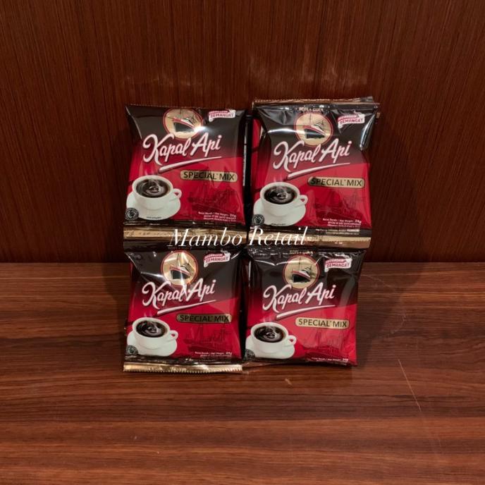 

[BISA COD] Kopi Kapal Api Special Mix 1 Renceng / 10 Sachet