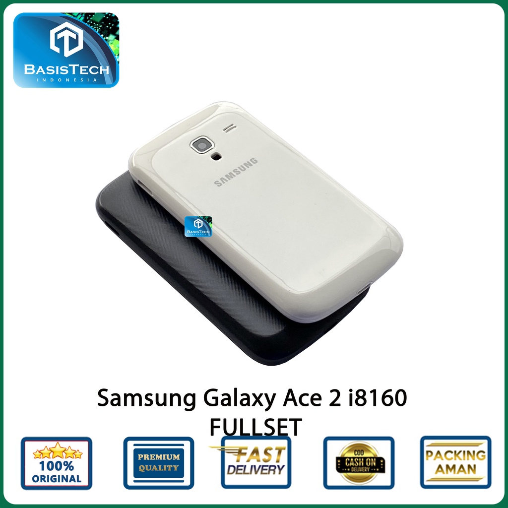 HOUSING CASING SAMSUNG ACE 2 i8160 FULLSET - BASISTECH ORIGINAL QUALITY