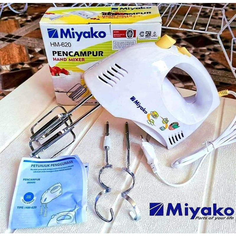 HAND MIXER MIYAKO | MIXER MIYAKO HM-620 | HAND MIXER GOOD QUALITY MIYAKO