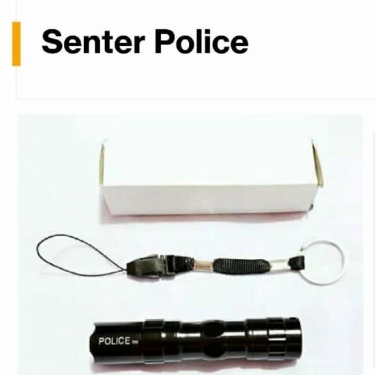 Senter Police 3w Mini Senter Swat Police Senter Mini 3 Watt - YS Shop