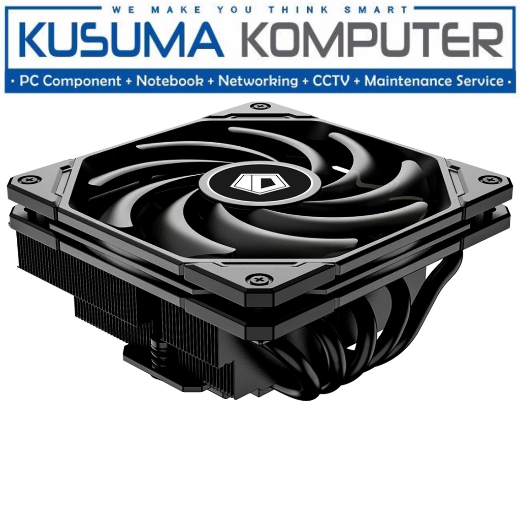 ID Cooling IS-55 IS 55 BLACK Low Profile CPU Cooler