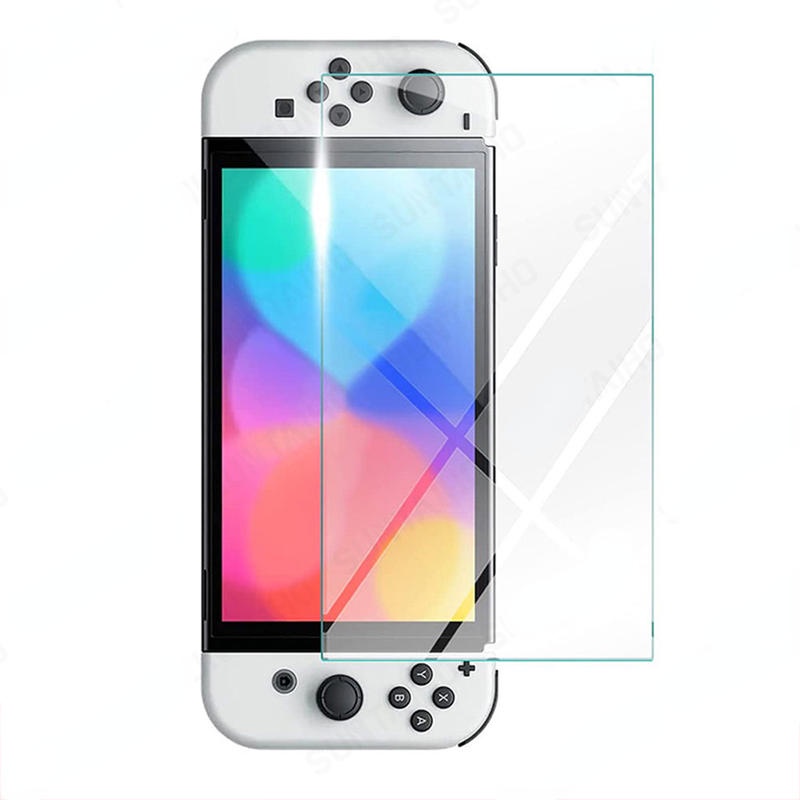 Tempered Glass for Nintend Switch OLED Lite Pelindung Kaca 9H HD Pelindung Layar Untuk Nintend Switch Aksesoris Game