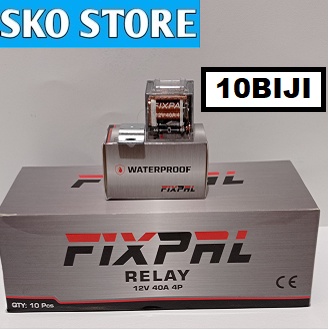 RELAY 12V 40A 4P FIXPAL MURAH