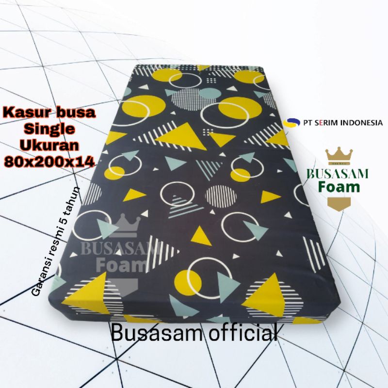 PROMO KASUR BUSA 80X200X14 KASUR SPON SINGLE SUPER KASUR LANTAI FOAM KASUR KOST AN ASRAMA BUSASAM FO