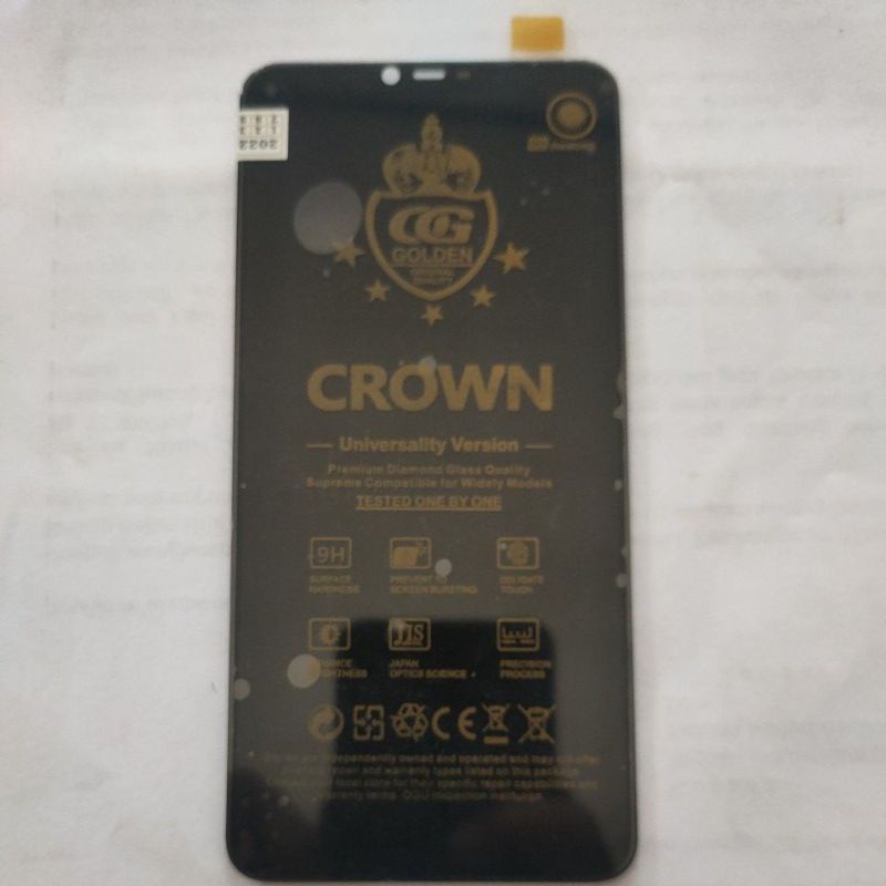 LCD Oppo A3S universal FULLSET touch screen -Hitam crown incel
