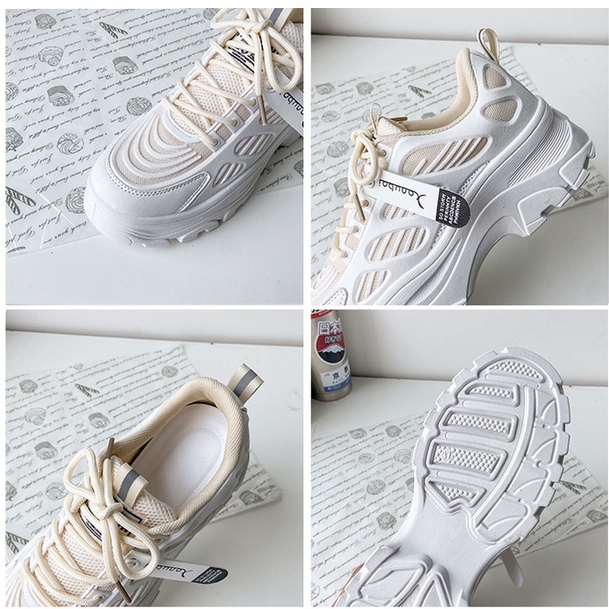 TBIG [COD] Sepatu Sekolah Sneaker Import Shoes DOCXUONBAI Wanita Sepatu Korea Style Sekolah Kuliah