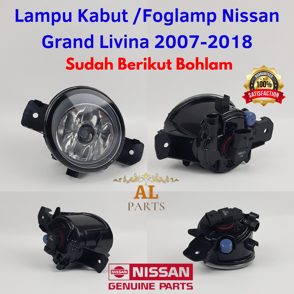 Lampu Foglamp Nissan Grand Livina 2007-2018 /Lampu Kabut Grand Livina 2007-2018