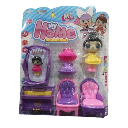 [COD] Mainan Anak Cewewk LOL My Home Forniture Series MO36 ( ASEMKA )