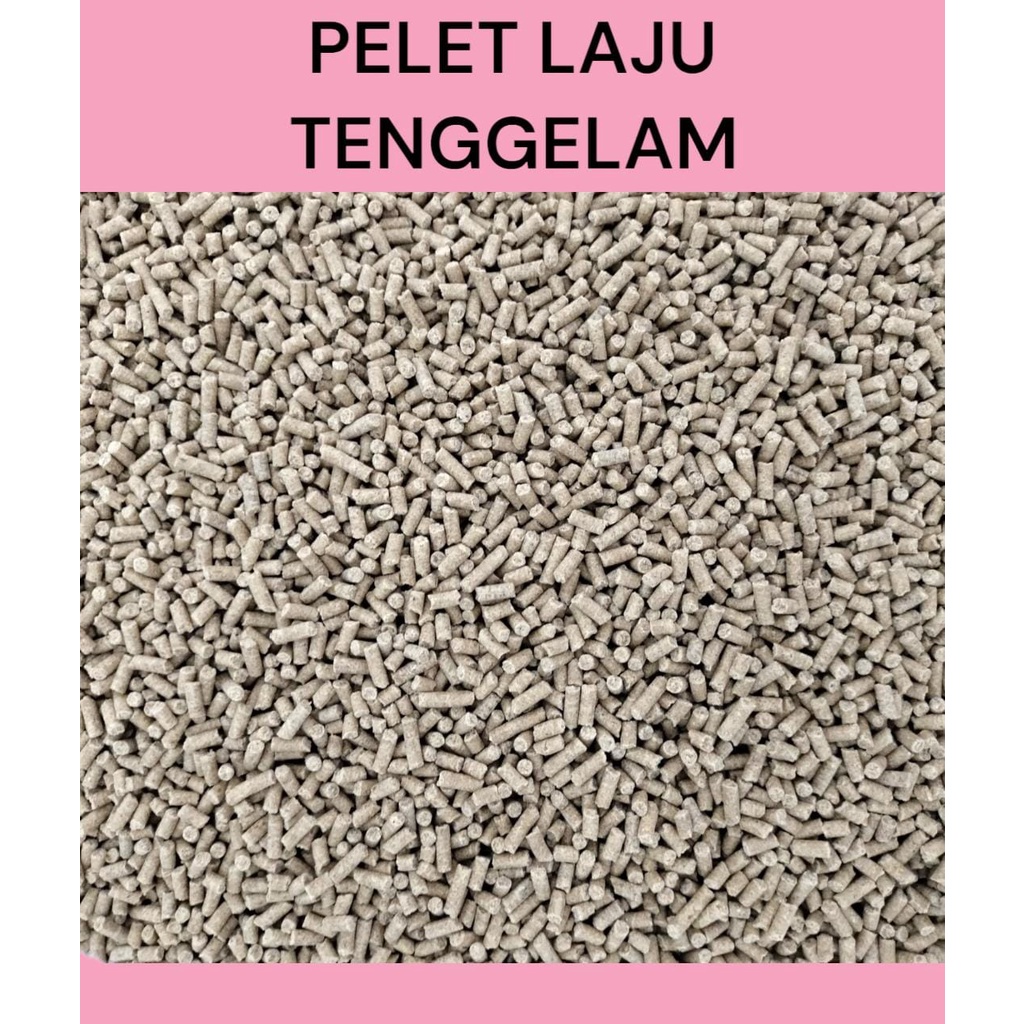 LAJU 1 kg pelet tenggelam pakan ikan udang umpan pancing pelet sinta