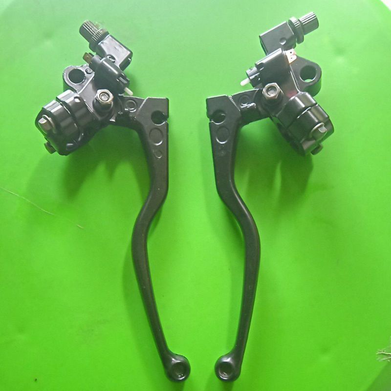 HANDLE REM DAN KOPLING VIAR KAISAR SPAREPART MOTOR RODA 3 DLL