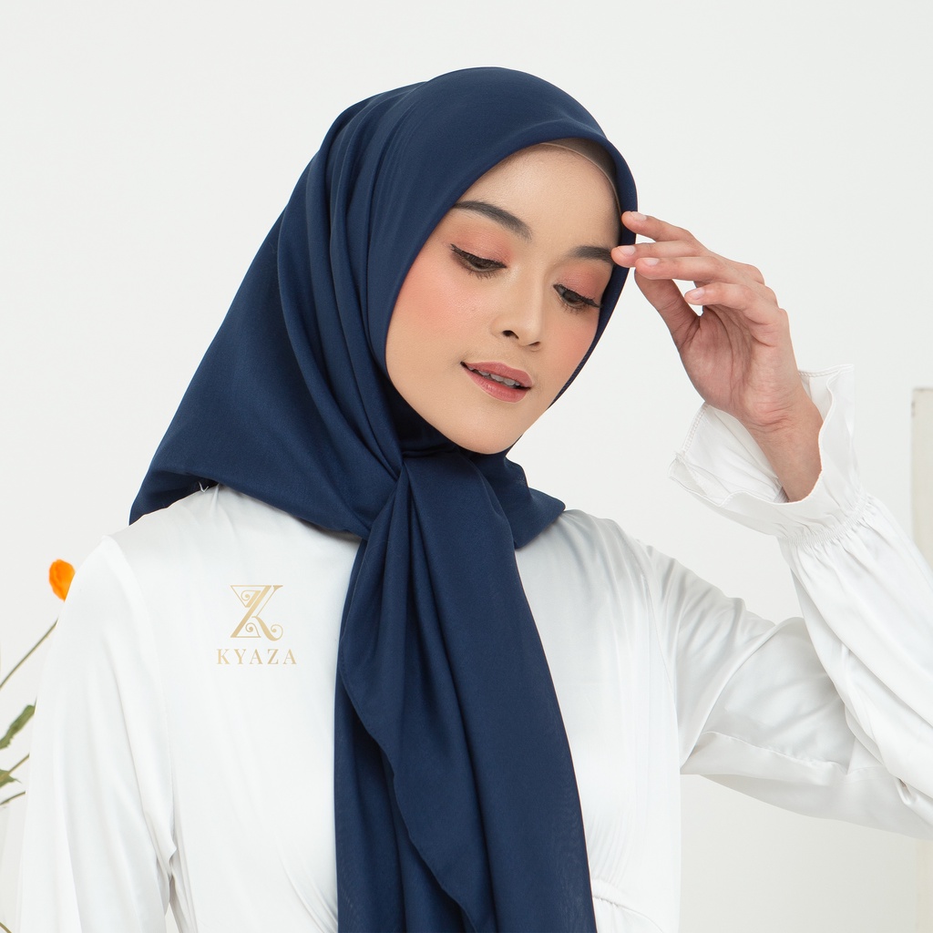 K͙Y͙Z͙ Hijab segiempat Plain Paris original Japan