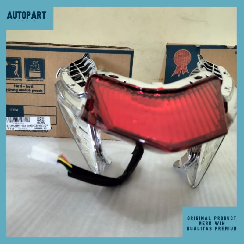 STOP LAMP ASSY VARIO TECHNO 125 || LAMPU BELAKANG VARIO TECHNO 125